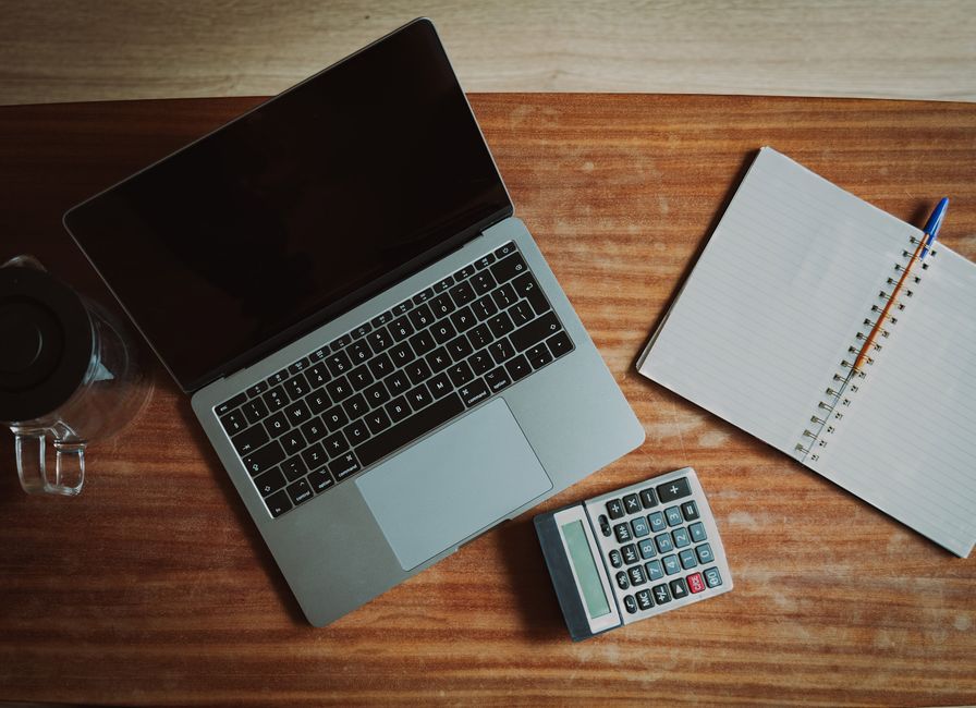 training account laptop study